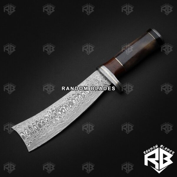 damascus steel jungle machete knife for sale