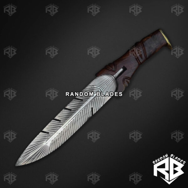leaf blade hunting knife for sale, raven knife, raven leaf knife for sale, best hunting knife