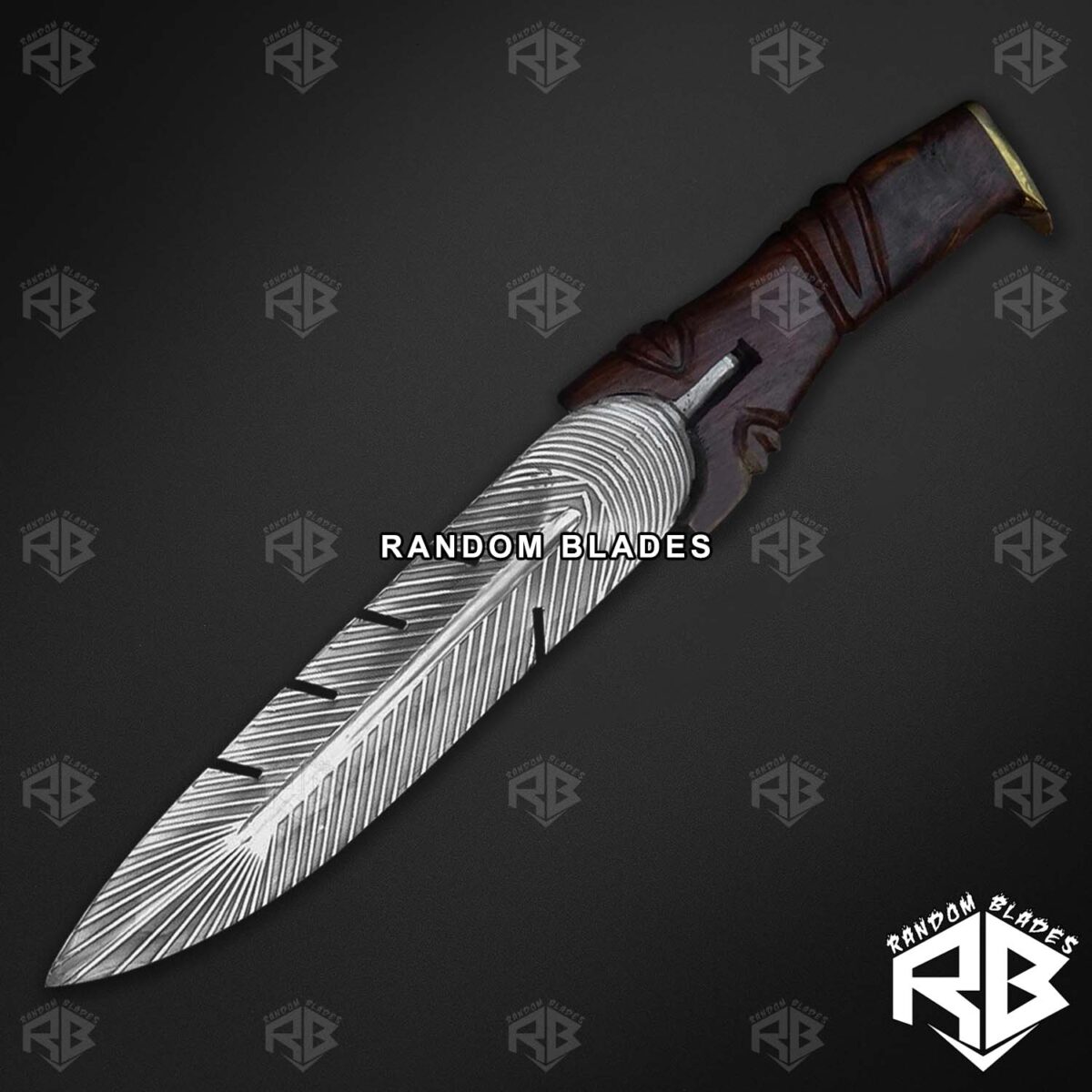 Best Hunting Knife – Leaf Blade Hunting Knife – Survival Knife – Random Blades