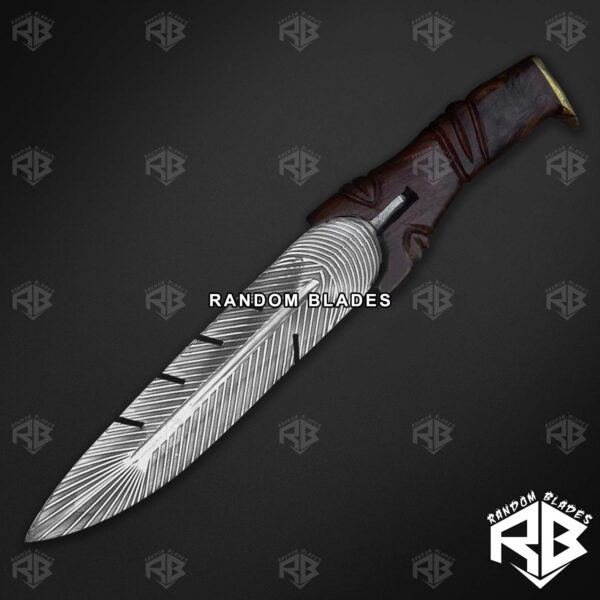Best Hunting Knife – Leaf Blade Hunting Knife – Survival Knife – Random Blades