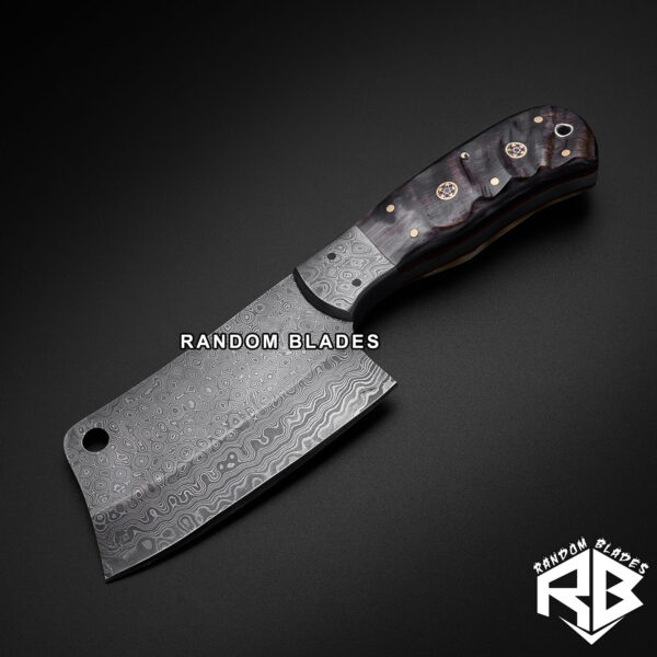 damascus steel cleaver knife chef knife