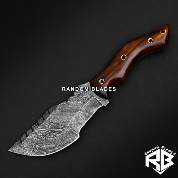 Damascus Steel tom brown tracker knife