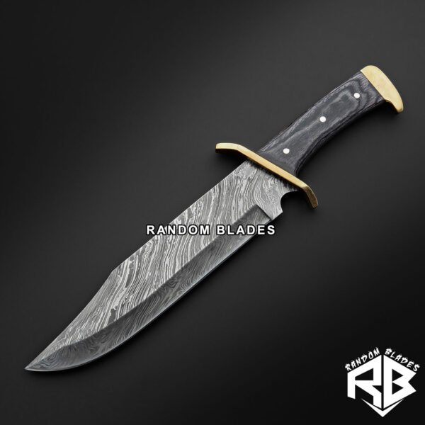 damascus steel bowie knife for sale