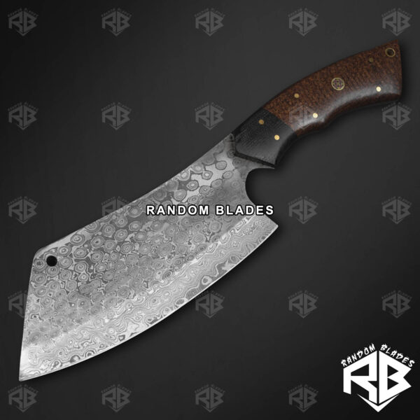 Best Cleaver Knife – Damascus Steel Cleaver Chef Knife – Random Blades