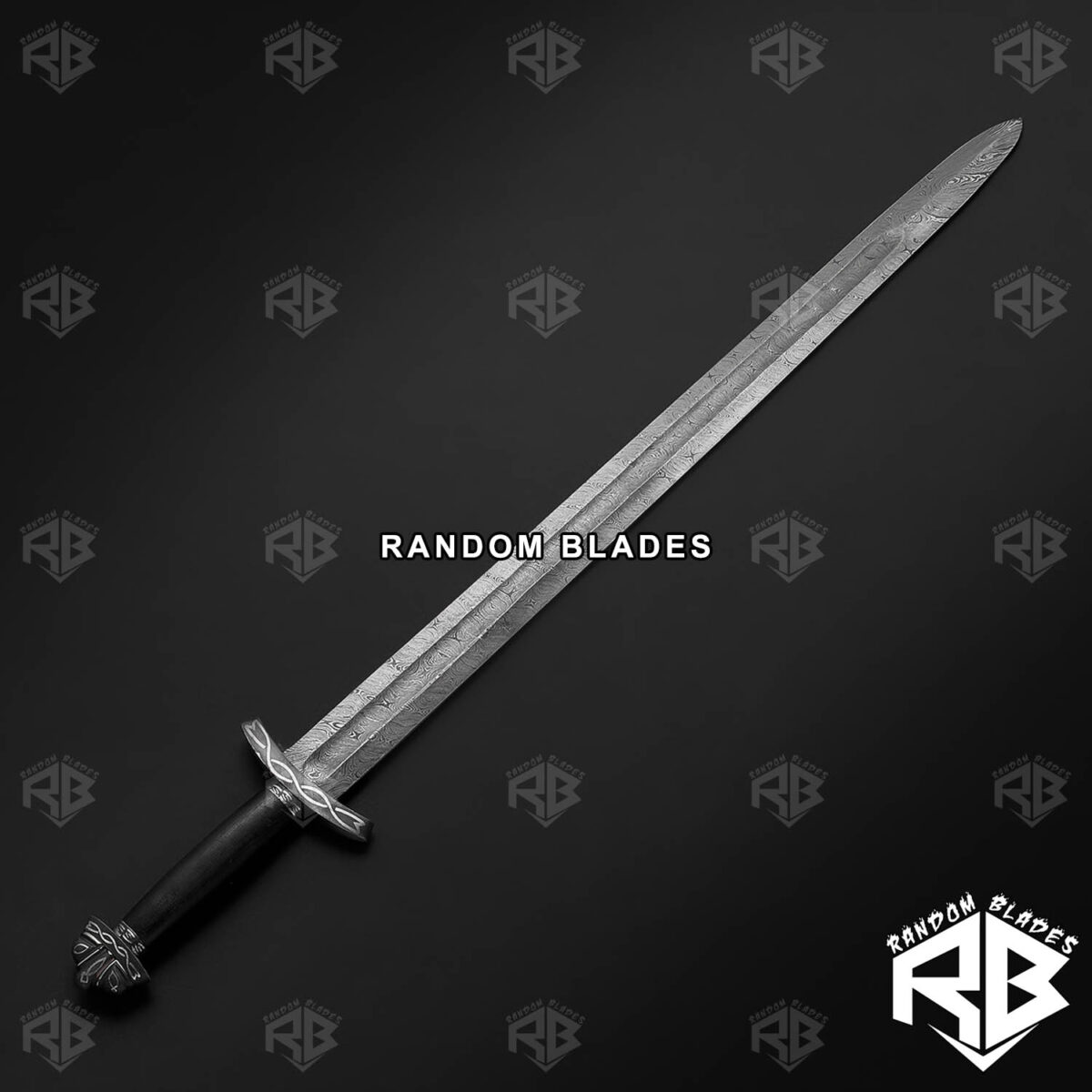 damascus steel viking sword for sale